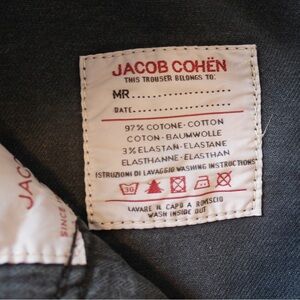 Jacob Cohen Slim Straight Jeans in Faded Blue